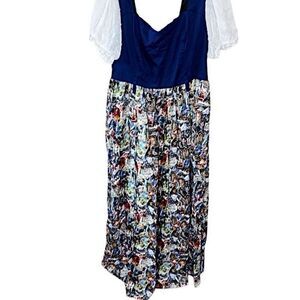 Disney Star Wars Empire Strikes Back dress 40th Anniversary Collage Maxi Dress P